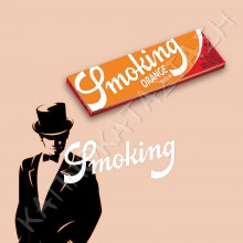 Χαρτάκια Smoking Orange Regular